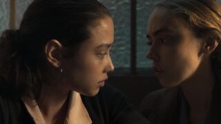 Laia Fontan, Natalia Azahara nude, hot lesbian and thriller scene- Last Stop Rocafort St. (2024)