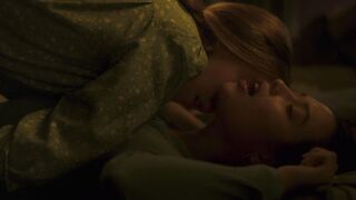 Laia Fontan, Natalia Azahara nude, hot lesbian and thriller scene- Last Stop Rocafort St. (2024)