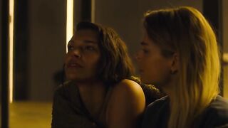 Jordan Alexandra, Yvonne Mai nude. Lesbian Movie Scenes - Black Bits (2023)