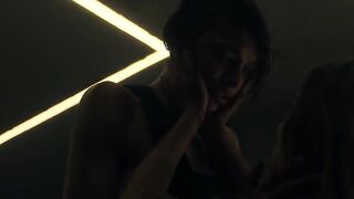 Jordan Alexandra, Yvonne Mai nude. Lesbian Movie Scenes - Black Bits (2023)