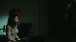 Mona Petri nude in the shower. Taxiphone (2010)