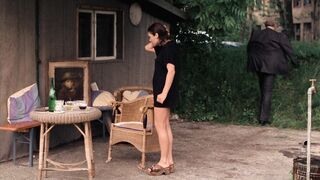 Hannelore Elsner naked. Underwater Nude in the pool scene. Berlinger (1975)