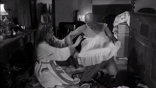 Francoise Dorleac nude. Vintage French Movie. Cul-de-sac (1966)