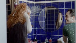 Sophie Mathisen naked - Drama (2015) Nudity in the bathroom and Car sex scenes