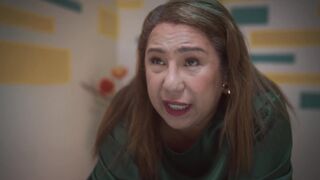 Sue Ramirez sexy. Funny Scene - Flower Girl (2025)