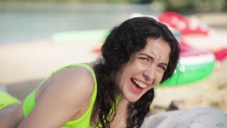 Explicit Nudity. Russian Exhibitionists Beach Scene. Razocharovannye (2025)