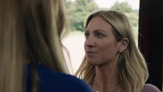 Malin Akerman nude, Brittany Snow nude. Lesbian Scene - The Hunting Wives (2025) Season 01