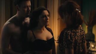 Annabel Scholey, Aggy K. Adams nude. Threesome Sex Episode. TV Show - The Couple Next Door (2025) Season 02