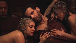 Verena Altenberger, Kenda Hmeidan, Mona Zarreh Hoshyari Khah nude. Topless Actresses. Lesbian Scene - No Beast. So Fierce. (2025)