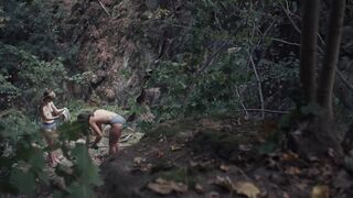 Stephanie Amarell naked, Marie Tragousti, Ivy LiBack nude. Explicit Nudity Scenes - Abendland (2024) Full Frontal