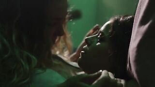 Jade Pirovano nude, Giorgia Faraoni nude. Lesbian Movie Scenes. No Way Out - Trapped (2023)