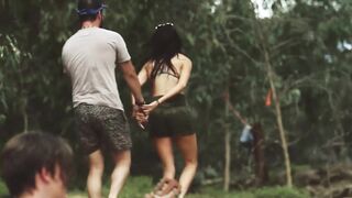 Madeleine Russell, Genevieve Jarrett nude - Ridgewood River (2023) Outdoors Sex Scene