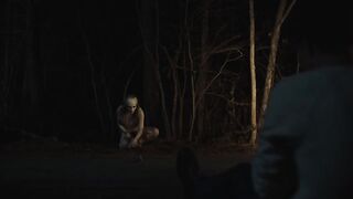 Charlotte Stickles topless - The Shade (2023) Horror Scene - Nudity Monster