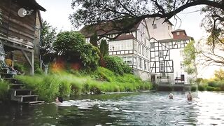 Saman Giraud hot - Unterm Apfelbaum s01e02 (2022) Underwater Scene