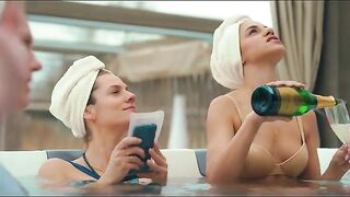 Almila Bagriacik sexy, Marie Burchard, Rosalie Thomass hot - Jagdsaison (2022) Bachelorette party