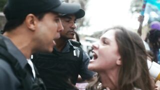 Muse Maya, Nina Tomsic, Debora Ozorio. Topless Actresses. Daughters of Eve (2021)