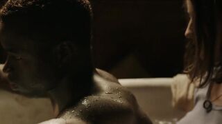 Anastasyia Bogach nude. Twin Flower (2018) Topless Actress in the Bath